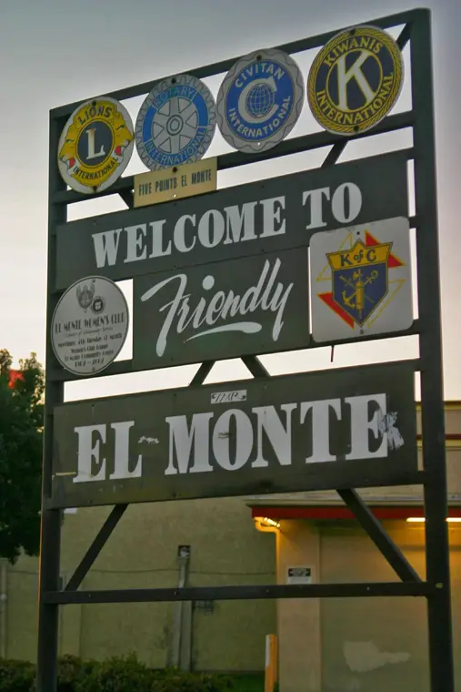 View of El Monte
