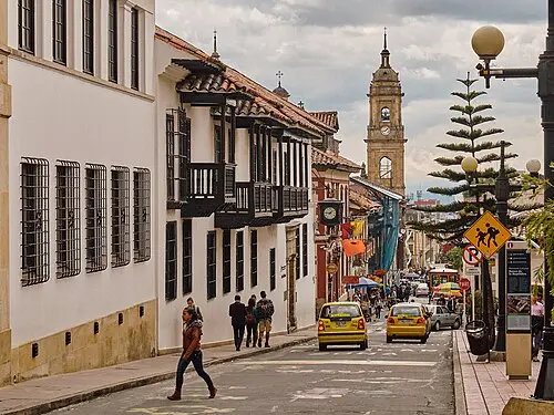 View of Bogotá