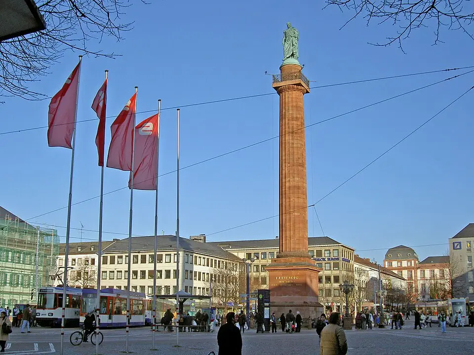 View of Darmstadt
