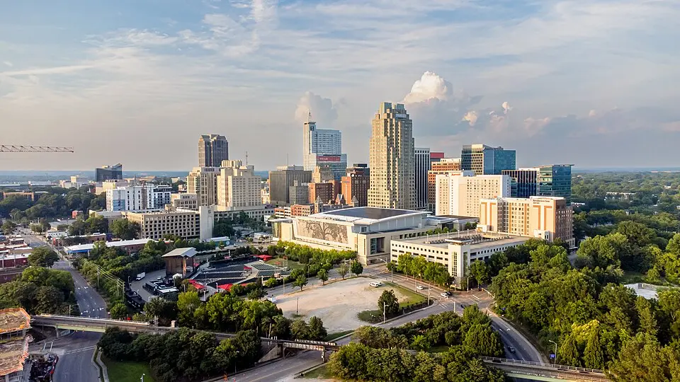 View of Raleigh