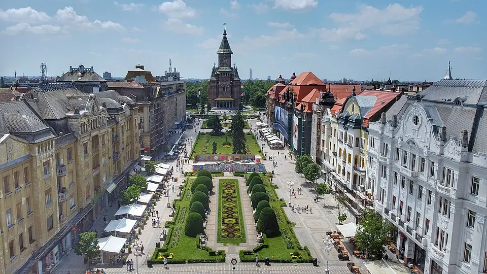 View of Timișoara