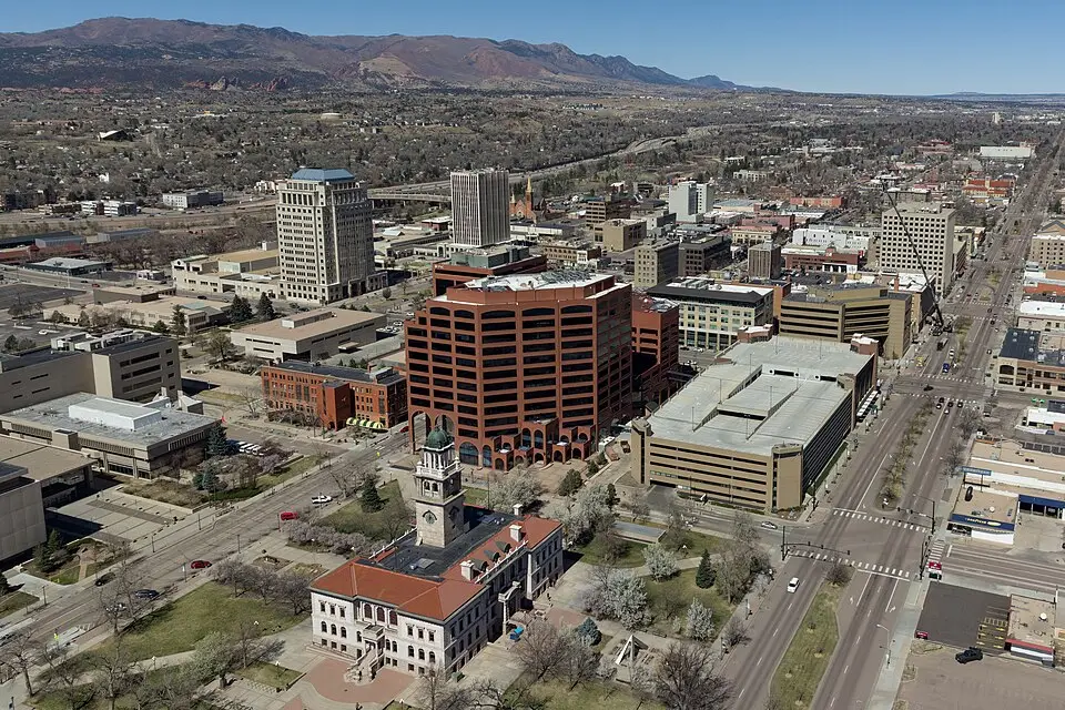 View of Colorado Springs