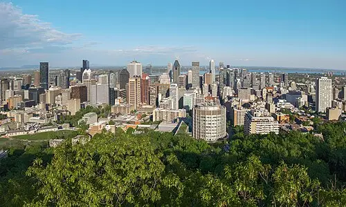 View of Montreal