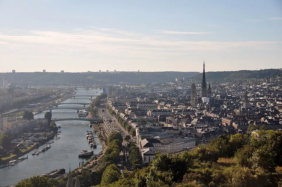 View of Rouen