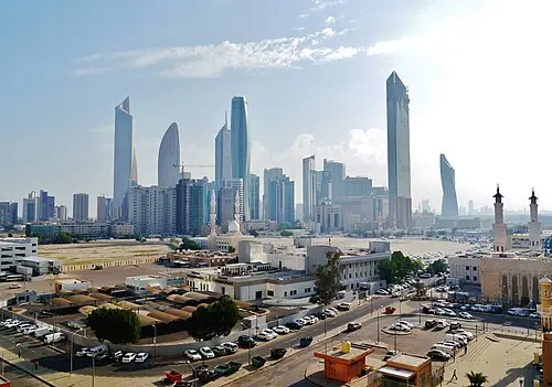 View of Kuwait City