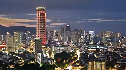 View of George Town