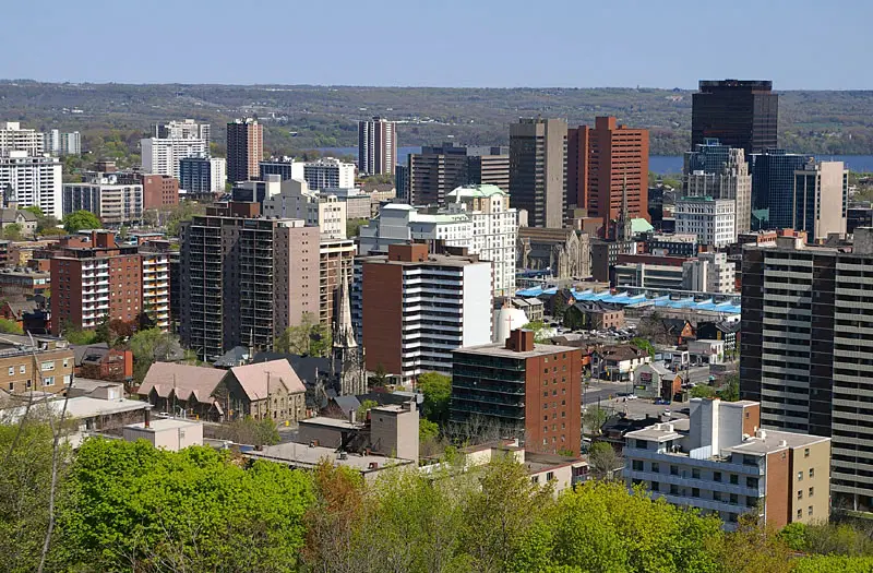 View of Hamilton