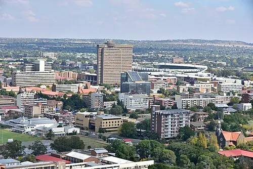 View of Bloemfontein