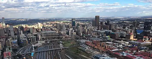 View of Johannesburg