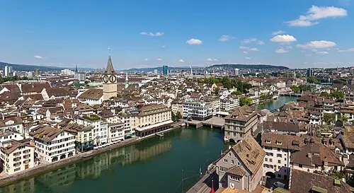 View of Zurich