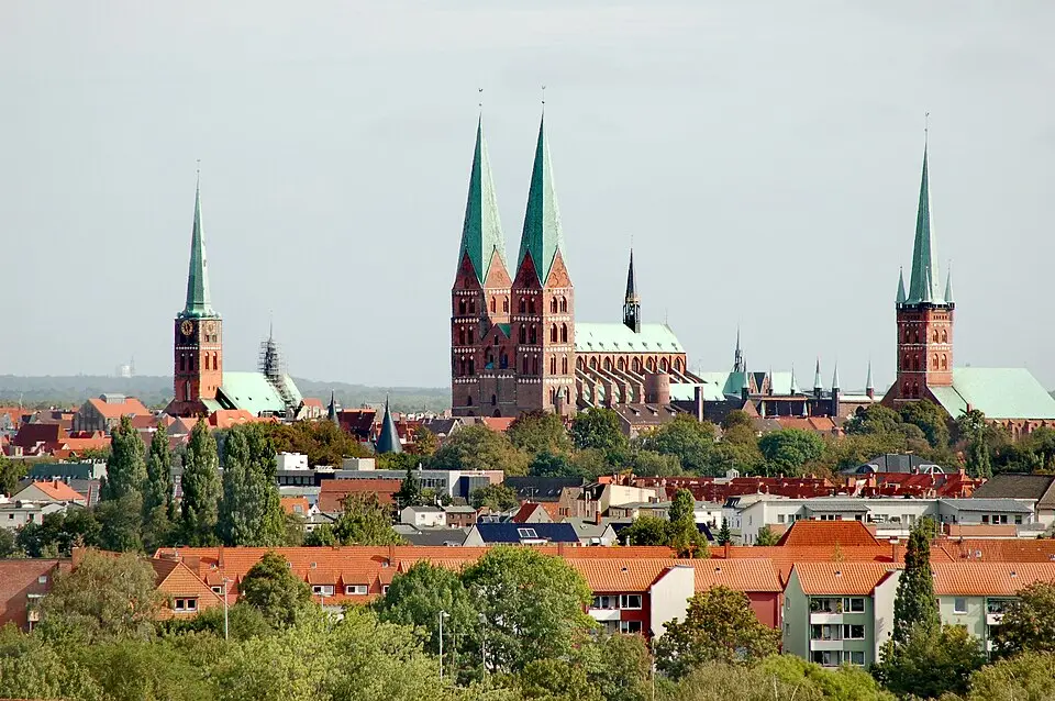 View of Lübeck