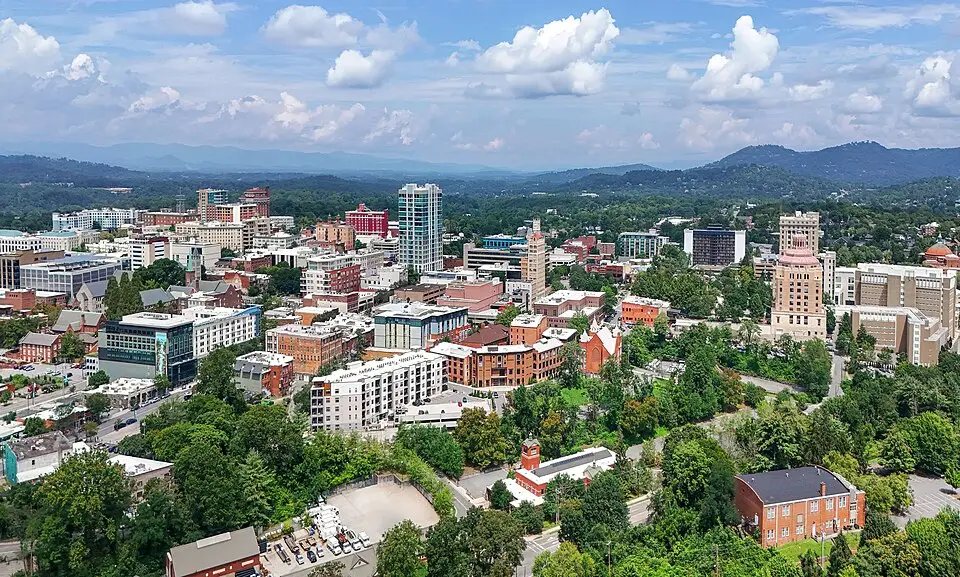 View of Asheville