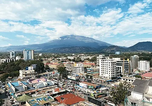 View of Arusha