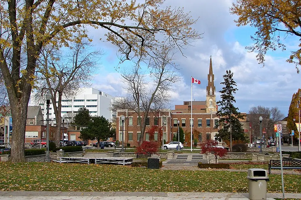 View of Oshawa
