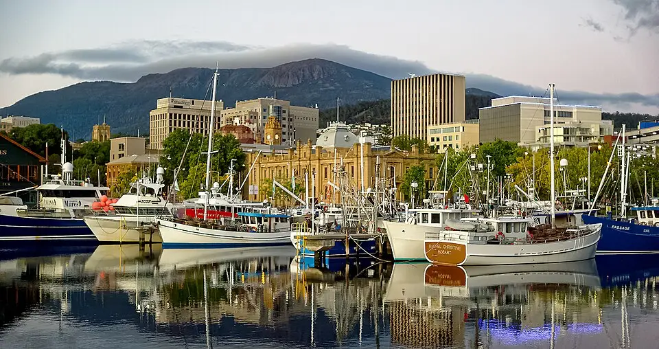 View of Hobart