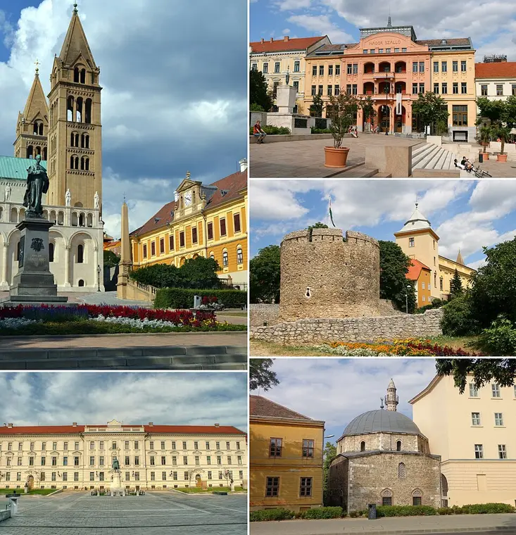 View of Pécs