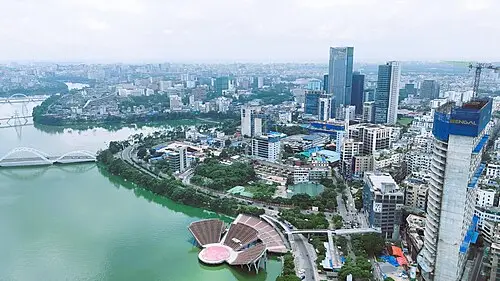 View of Dhaka