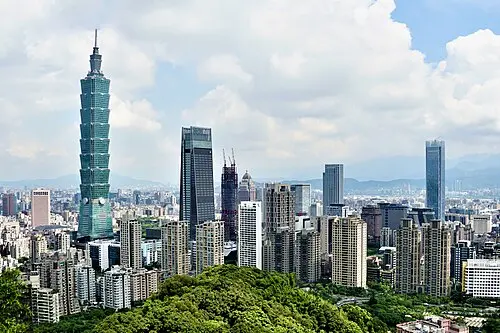 View of Taipei
