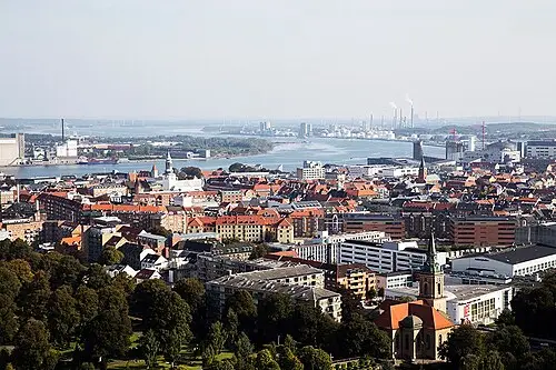 View of Aalborg