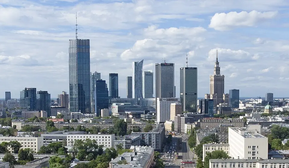 View of Warsaw