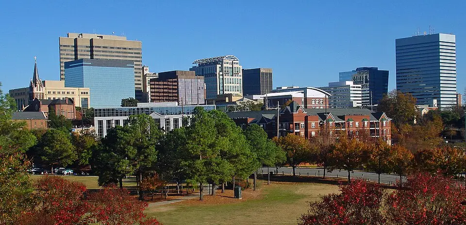 View of Columbia
