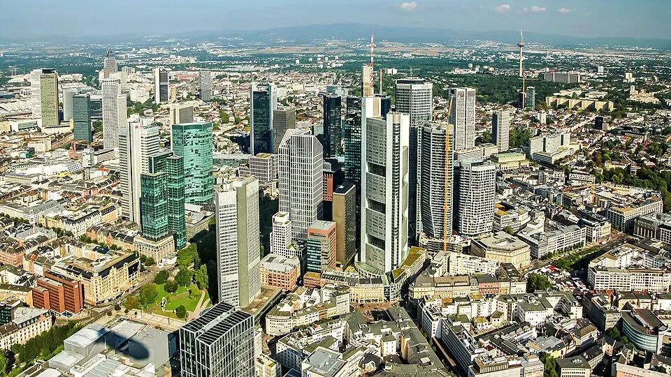 View of Frankfurt am Main