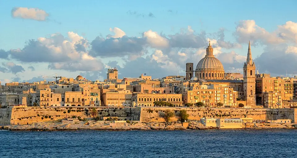 View of Valletta