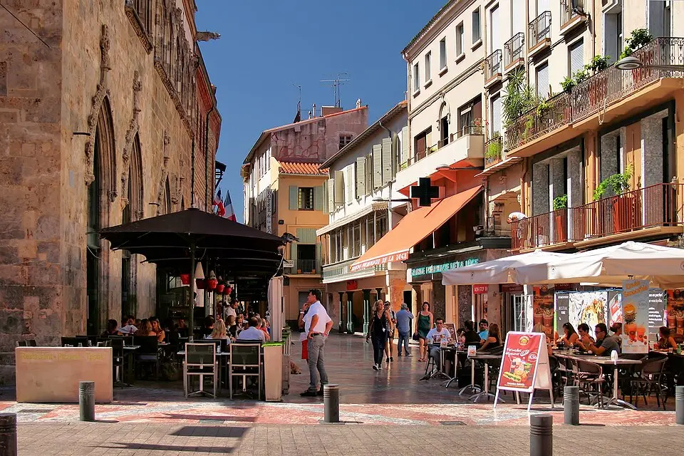 View of Perpignan