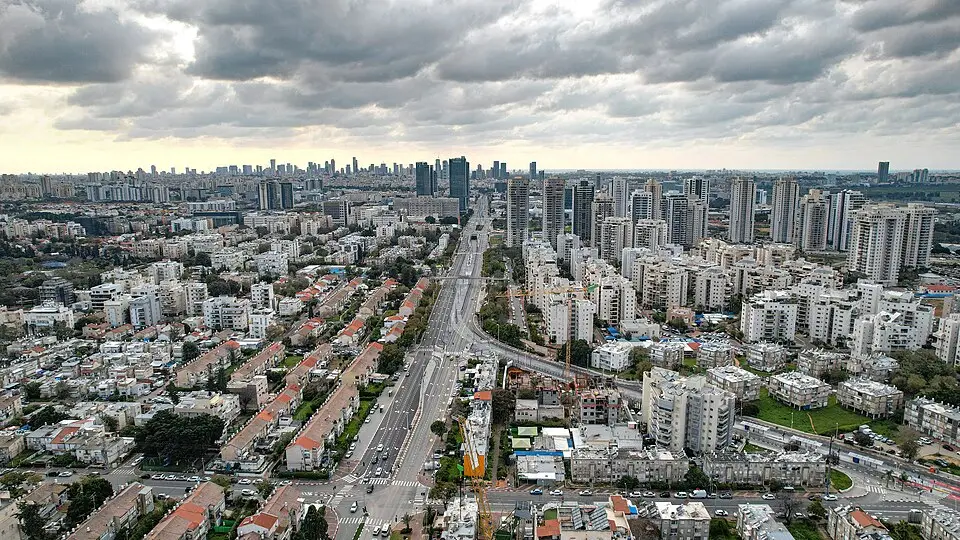 View of Petah Tikva