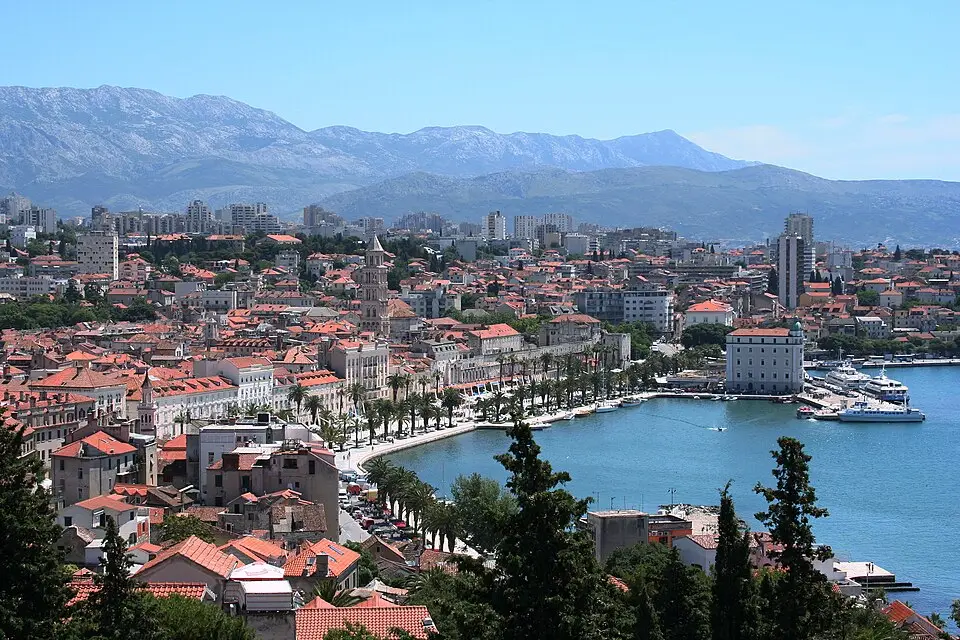 View of Split