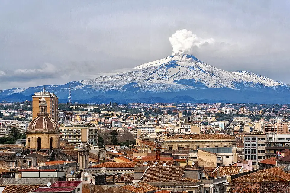 View of Catania