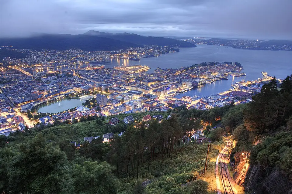 View of Bergen