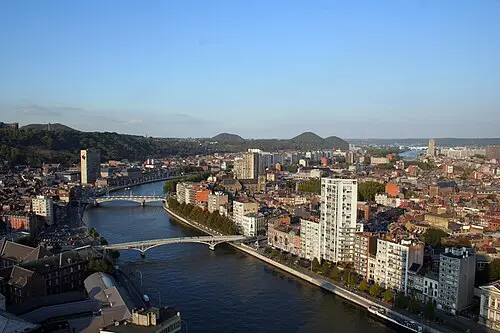 View of Liège