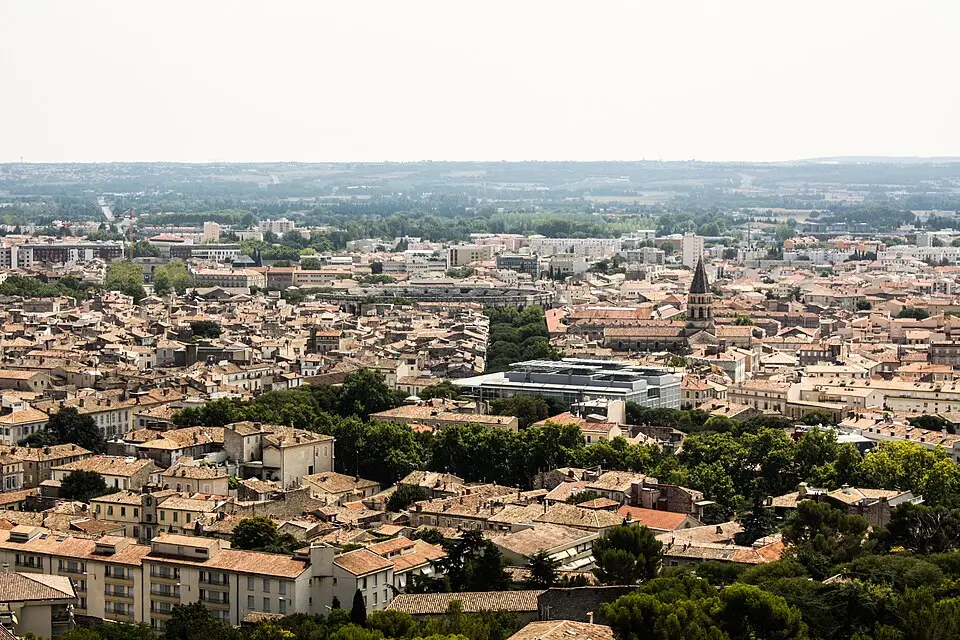 View of Nîmes