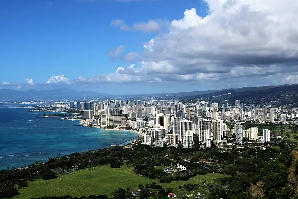 View of Honolulu