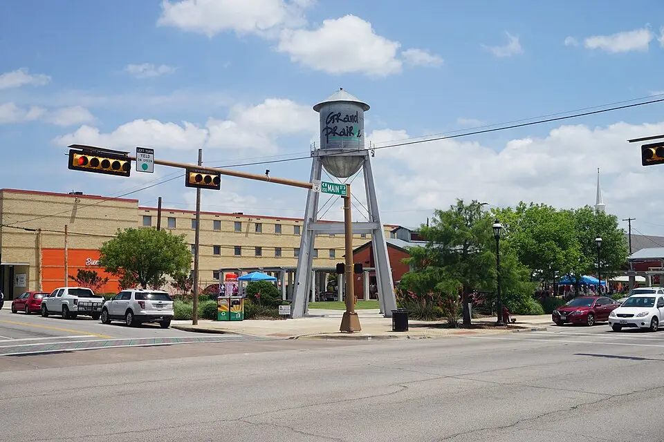 View of Grand Prairie