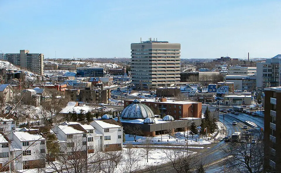 View of Greater Sudbury