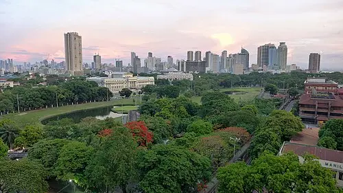 View of Manila