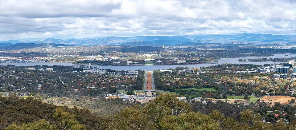 View of Canberra