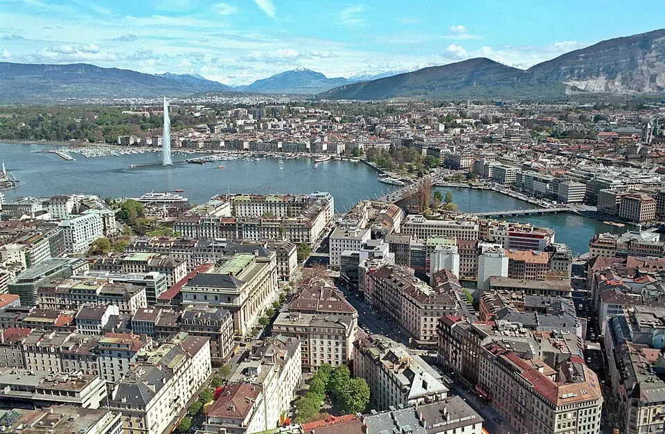 View of Geneva