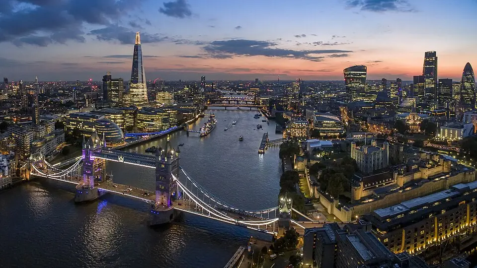 View of London