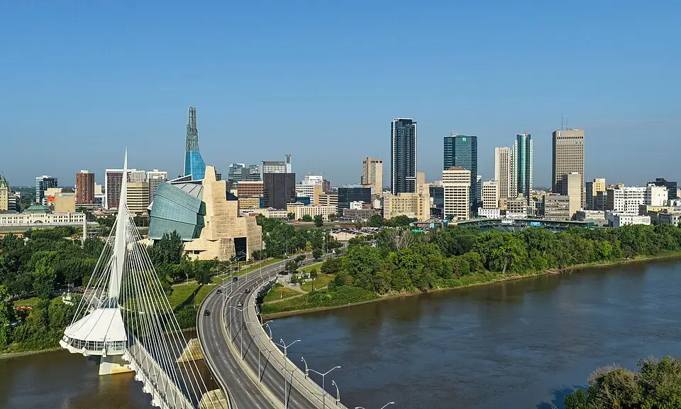 View of Winnipeg