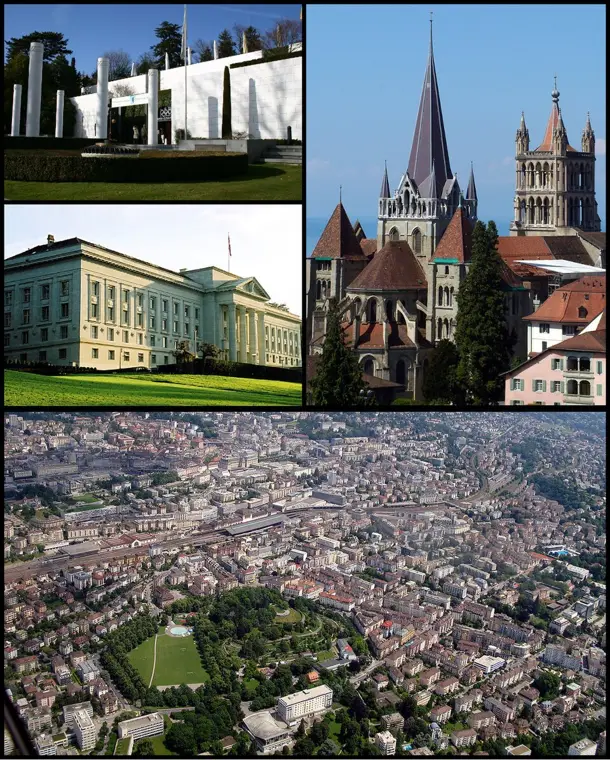 View of Lausanne