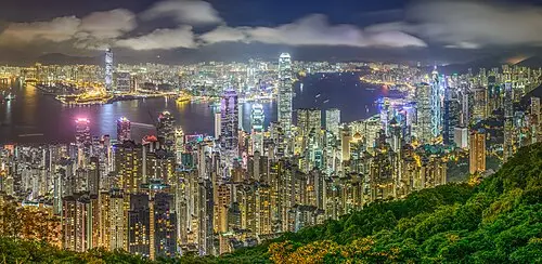 View of Hong Kong