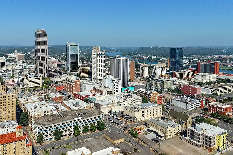 View of Little Rock