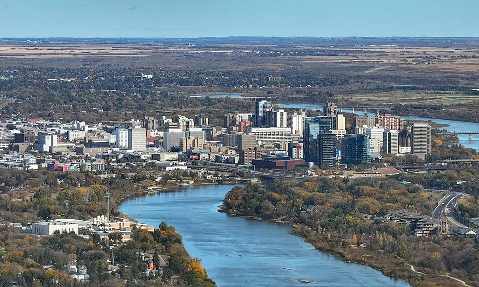 View of Saskatoon