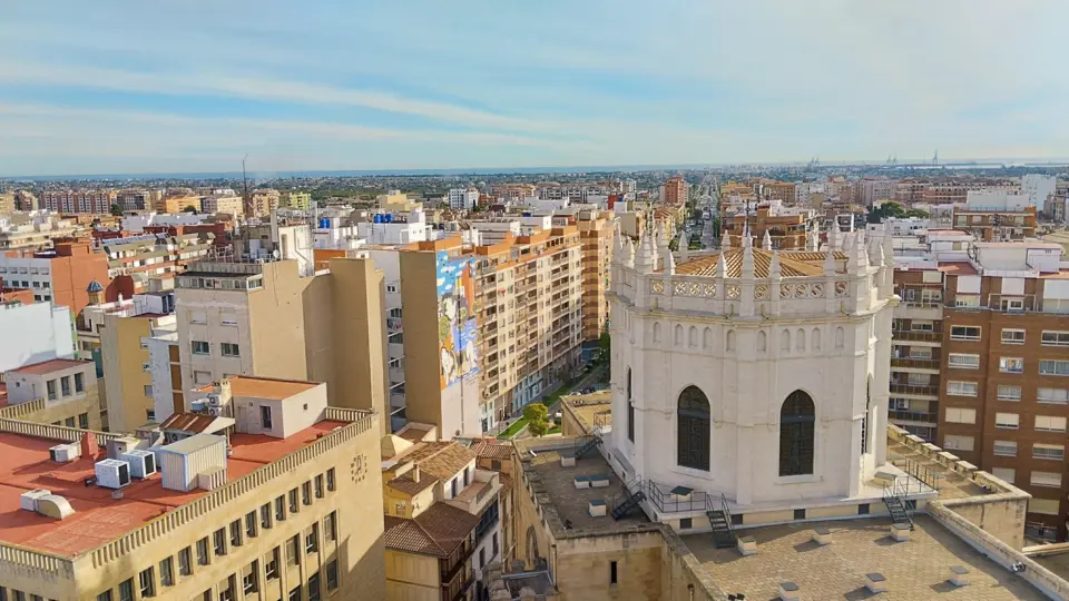 View of Castellón de la Plana