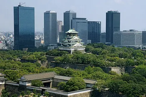 View of Osaka