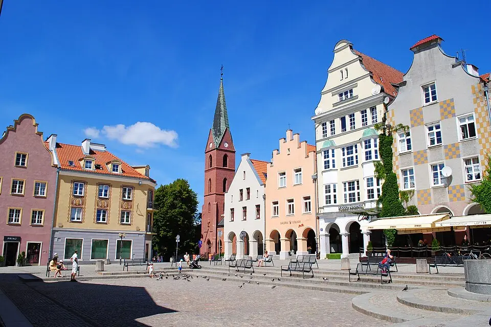 View of Olsztyn