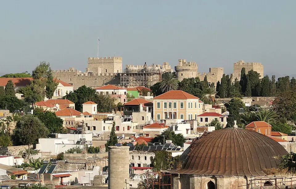 View of Rhodes